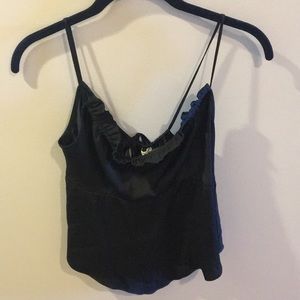 Black Silk Blouse